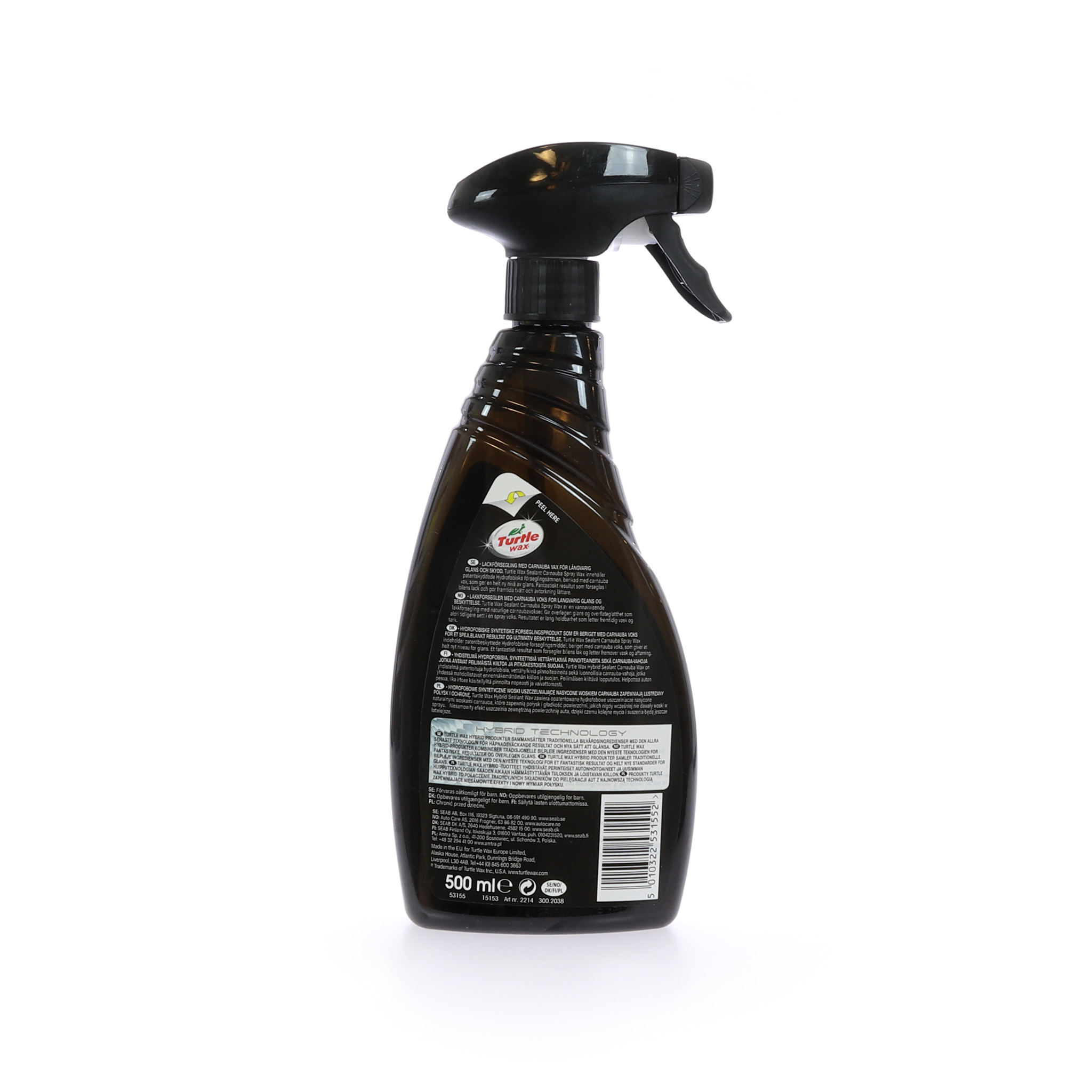 Snabbvax Turtle Wax Sealant Carnauba Spray Wax, 500 ml 179kr AUTODUDE.SE
